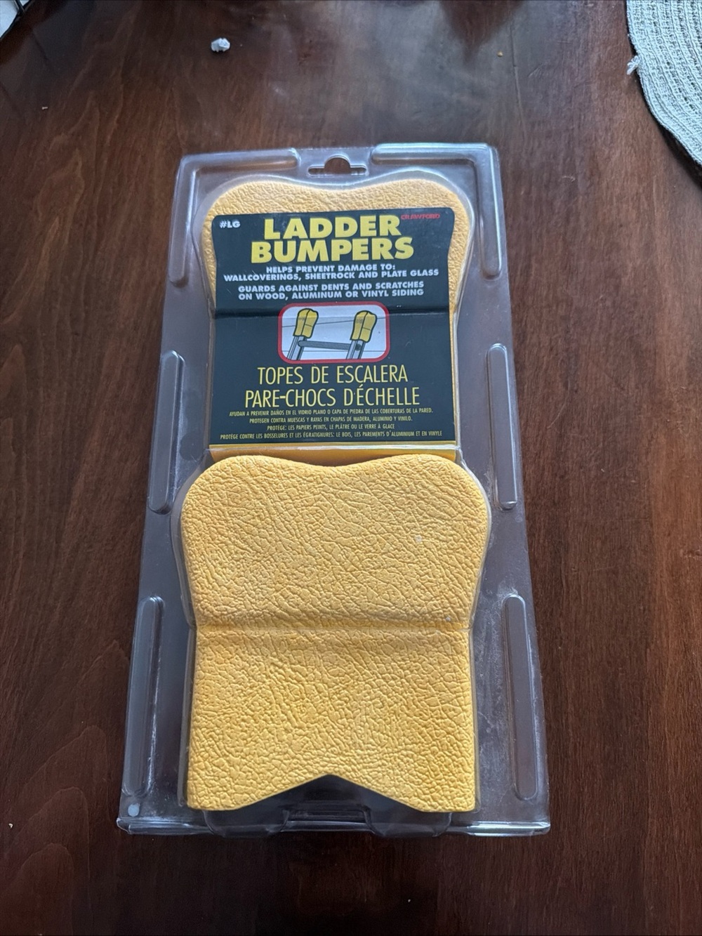 Crawford Reversible Extension Ladder Bumpers Foam Stabilizers Wall Protectors
